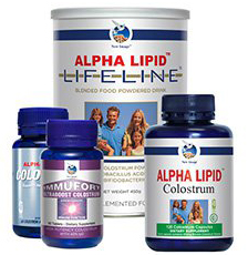 Alpha Lipid Colostrum Family of products