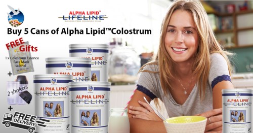 Alpha Lipid Colostrum Ad-5 cans