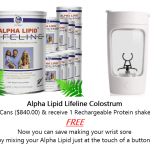 Alpha Lipid Colostrum - Rechargeable-Shake-Mixer-Buy-12